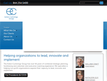 Tablet Screenshot of eatoncummingsgroup.com